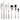 Arthur Price Kings Classic Stainless Steel Cutlery 7 Piece Set