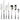 Arthur Price Rattail Classic Stainless Steel Cutlery 7 Piece Set
