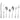 Arthur Price Sovereign Dubarry 7 piece Cutlery