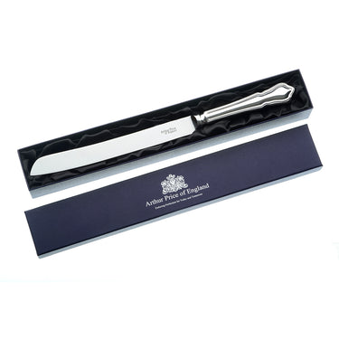 Arthur Price Sovereign Dubarry wedding cake knife in box