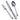 Carrs HARLEY Sterling Silver Cutlery
