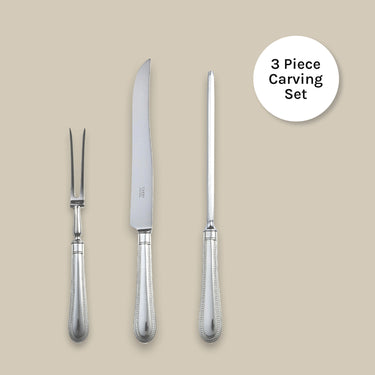 Carrs Silver Bead 3-Piece Carving Set