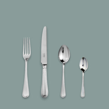 Carrs Silver Bead 4-Piece Flatware Set