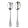Carrs Silver Bead Salad Servers Pair