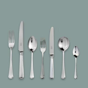 Carrs Silver Grecian 7-Piece Cutlery Set
