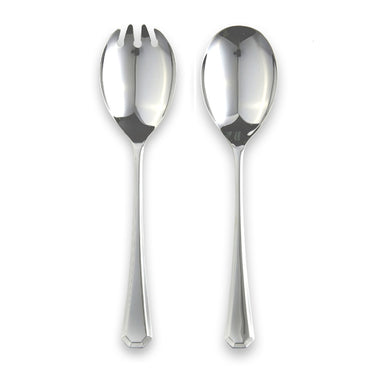 Carrs Silver Grecian Salad Servers - Pair