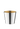 Dante vodka tumbler with gold interior