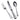 Carrs Silver Grecian Cutlery