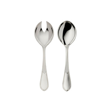 Robbe & Berking Belvedere silver salad serving pair