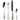Robbe & Berking Martele Cutlery Marble Cut