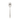 Stainless steel fork on a white background