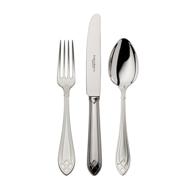 Robbe Berking Arcade 3-piece silver flatware set