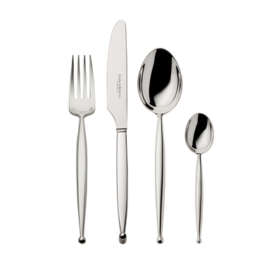 Robbe Berking Gio Silver 4-Piece Flatware Set