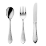 Robbe & Berking Martele silver children's 3-piece flatware set
