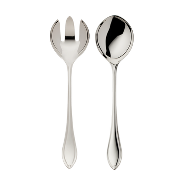 Robbe & Berking Navette Silver Salad Servers