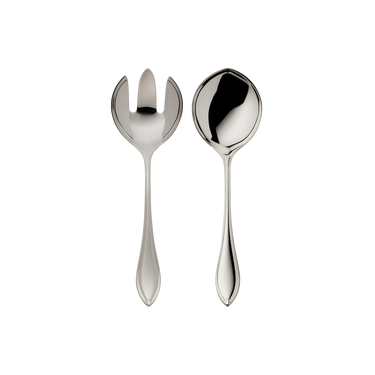 Robbe & Berking Navette Silver Salad Servers