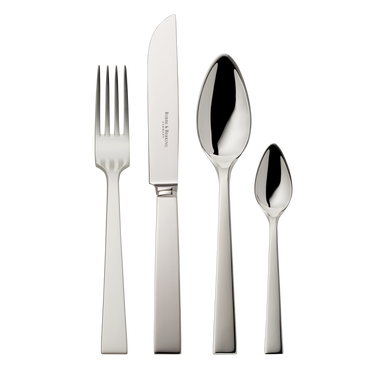 Robbe & Berking Riva Silver 4-Piece Flatware Set