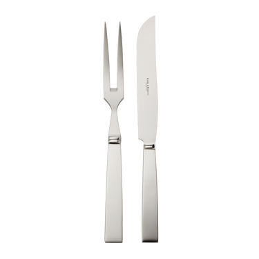 Robbe & Berking Riva Silver Carving Set - Fork and Knife