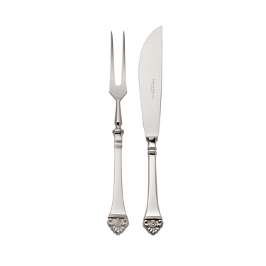 Robbe Berking Rosenmuster silver carving set