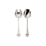 Robbe & Berking Rosenmuster silver salad servers
