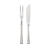 Robbe & Berking York stainless steel carving knife and fork set