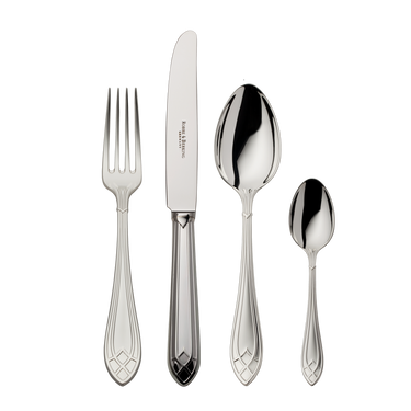 Robbe Berking Arcade Silver 4-Piece Set of Cutlery