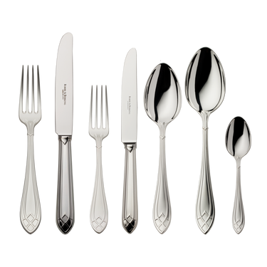 Robbe Berking Arcade Silver 7-Piece Set of Cutlery