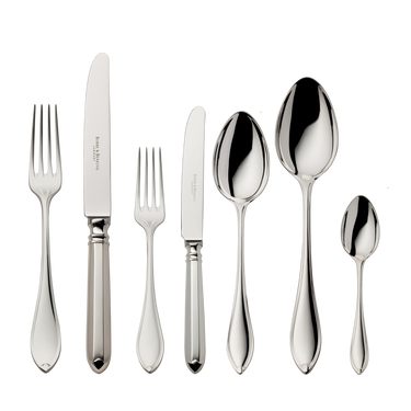 Robbe & Berking Navette Silver 7-Piece Flatware Set