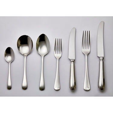 Sheffield Old English 7-piece cutlery set with curved blade