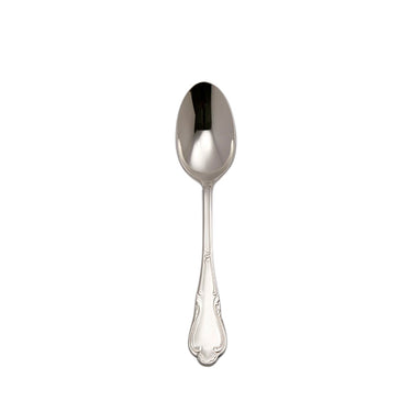 Dessert spoon on a white background