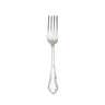 Table fork on a white background