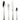 THE BOX R&B Riva Silver 4 pc Set