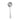 Carrs Silver Rattail Cranberry Spoon Embossed