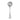 Carrs Coburg Silver Plate Cranberry spoon - embossed