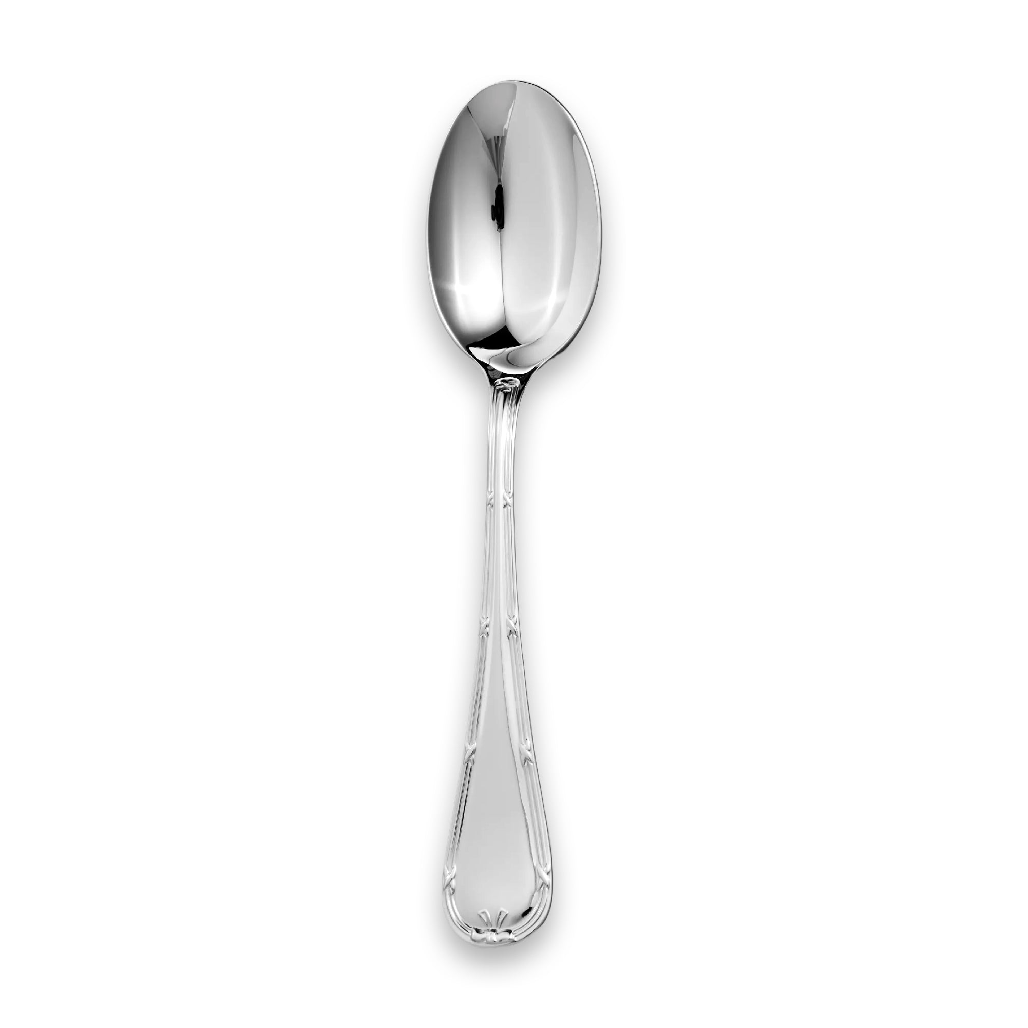 Carrs English Reed & Ribbon Sterling Silver Dessert spoon – Lincoln House