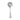 Carrs Queens Sterling Silver Cranberry spoon - embossed