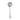 Carrs Sandalwood Sterling Silver Cranberry spoon - embossed