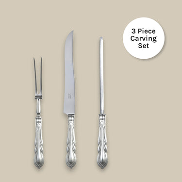 Carrs Silver Lily 3-Piece Carving Set
