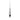 Elia Levite table knife standing top view