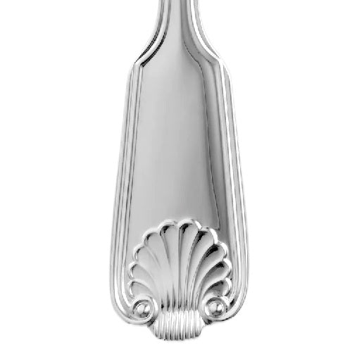 Carrs FIDDLE THREAD & SHELL Sterling Silver Cutlery