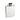 Silver hip flask on a white background