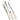 Fulwood Cream Handle 3 Piece Carving Set Carving Fork Carving Knife Carving Steel