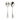 Belvedere 925 Sterling Silver Salad servers, pair, large