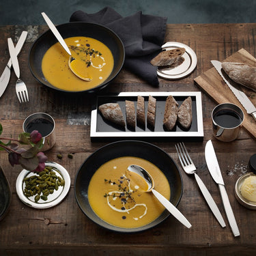 R&B 12 Silver Cutlery Table Setting