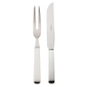 Carving fork and knife