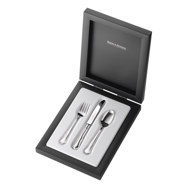 Robbe & Berking Chippendale Children's Silverware Set in Box