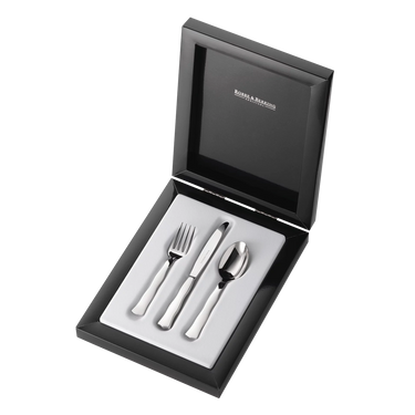 Robbe & Berking Lago Children's 3-Piece Stainless Steel Cutlery Set