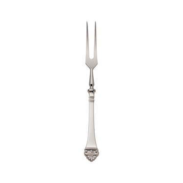 Robbe & Berking Rosenmuster silver carving fork