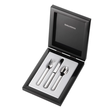 Robbe & Berking Topos Stainless Steel Children's 3-Piece Set in Box