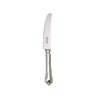 Dessert knife on a white background